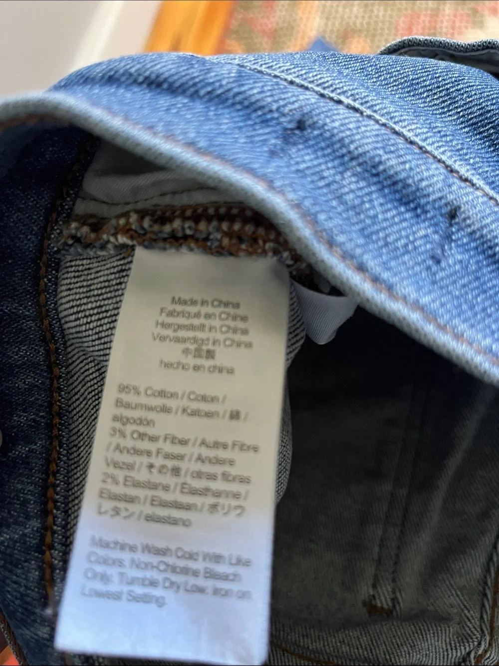 Madewell The Perfect Vintage Jean Size 29 Blue High Rise Straight Leg EUC